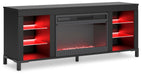 Cayberry 60" TV Stand with Electric Fireplace - Red Gate Home Furnishings (Ball Ground, GA)