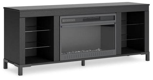 Cayberry 60" TV Stand with Electric Fireplace - Red Gate Home Furnishings (Ball Ground, GA)
