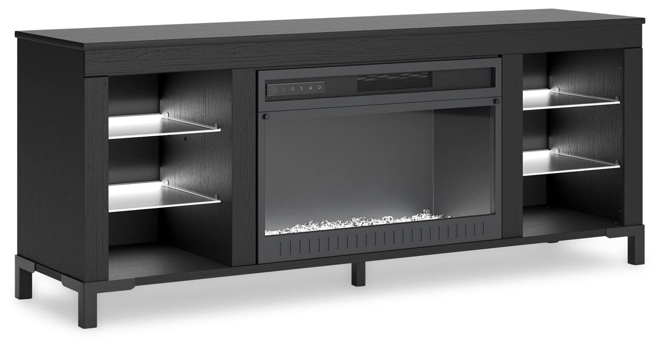 Cayberry 60" TV Stand with Electric Fireplace - Red Gate Home Furnishings (Ball Ground, GA)