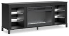 Cayberry 60" TV Stand with Electric Fireplace - Red Gate Home Furnishings (Ball Ground, GA)