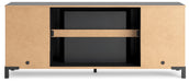 Cayberry 60" TV Stand with Electric Fireplace - Red Gate Home Furnishings (Ball Ground, GA)