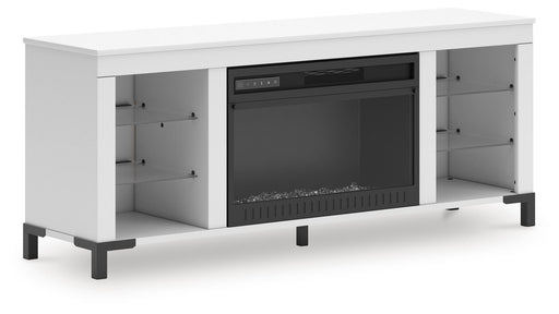 Brollevi 60" TV Stand with Electric Fireplace - Red Gate Home Furnishings (Ball Ground, GA)