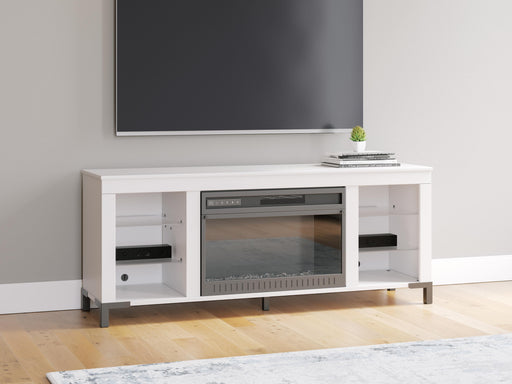 Brollevi 60" TV Stand with Electric Fireplace - Red Gate Home Furnishings (Ball Ground, GA)