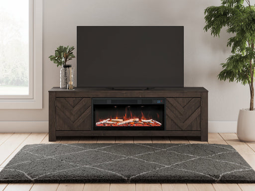 Cayboni 71" TV Stand with Electric Fireplace - Red Gate Home Furnishings (Ball Ground, GA)