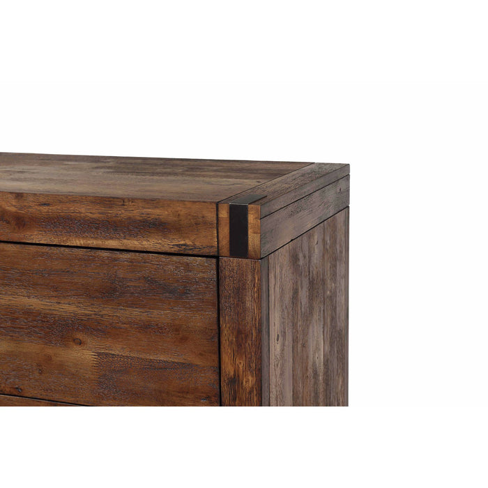 Warner Dresser and Mirror Chestnut