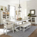 Whitney 6 Piece Trestle Table Set image