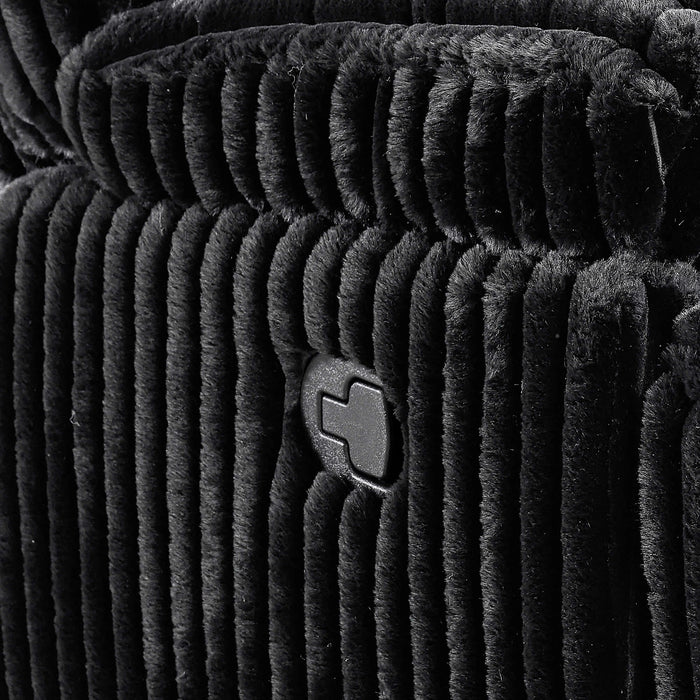 Admiral Motion Sofa in Masis Black