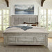 Heartland King Opt California Panel Bed, Dresser & Mirror, Night Stand image