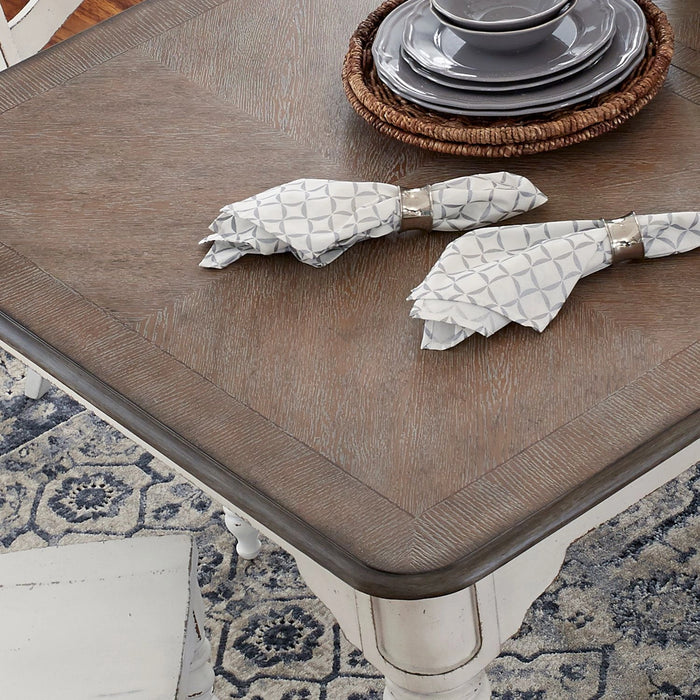 Magnolia Manor Opt 5 Piece Leg Table Set image