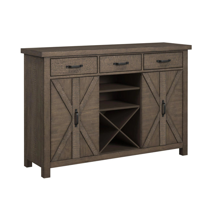 Yellowstone Server in Medium Brown