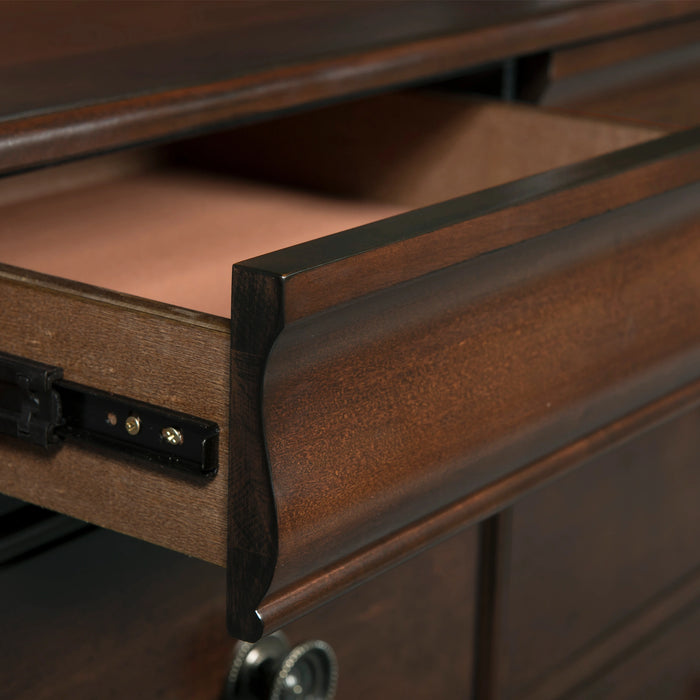 Cameron Cherry Panel Bedroom Set