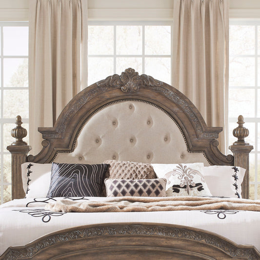 Carlisle Court - Upholstered Poster Headboard