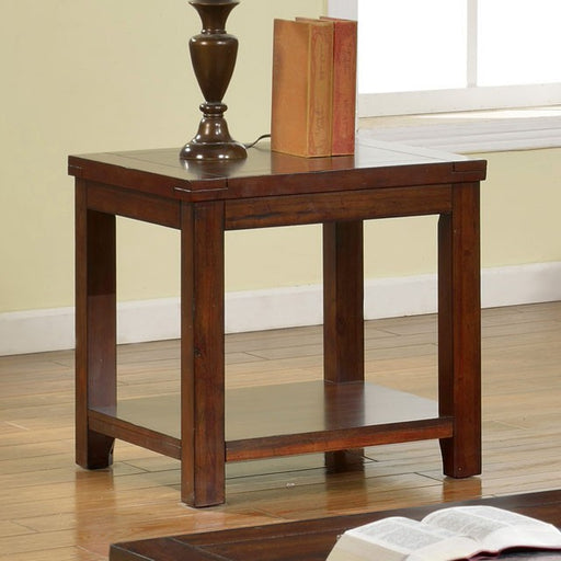 ESTELL Dark Cherry End Table, Cherry image