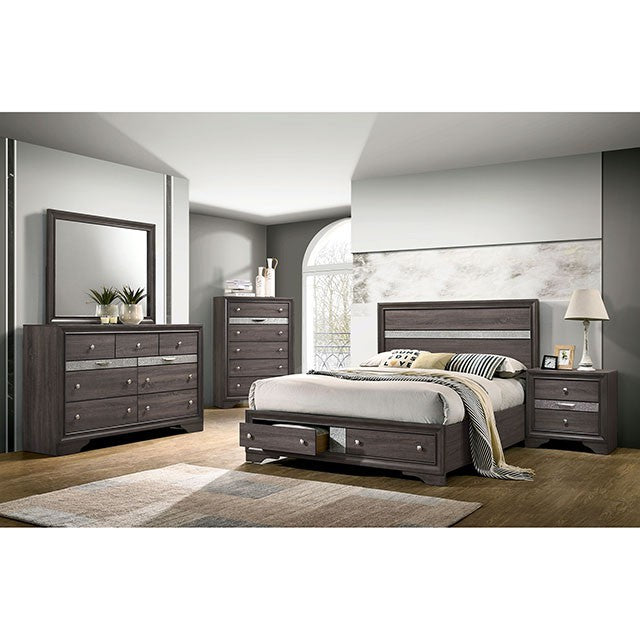 Chrissy 4 Pc Queen Bedroom Set - Red Gate Home Furnishings (Ball Ground, GA)