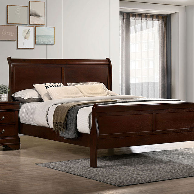 Louis Philippe Queen Bedroom Set - Red Gate Home Furnishings (Ball Ground, GA)