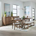 Harmony 6 Piece Trestle Table Set image