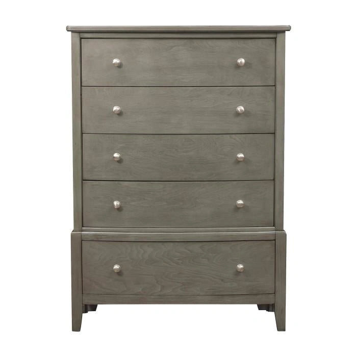 Cotterill 5 Drawer Chest in Gray 1730GY-9