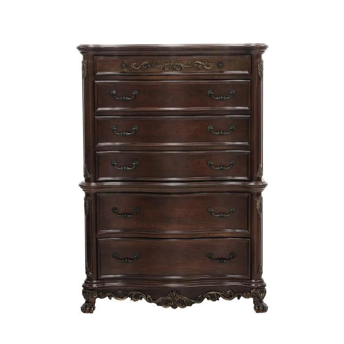 Deryn Park 6 Drawer Chest in Cherry 2243-9