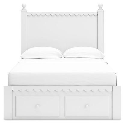 Mollviney - Storage Panel Bedroom Set