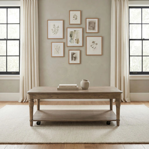 Hickory Grove Rectangular Cocktail Table image