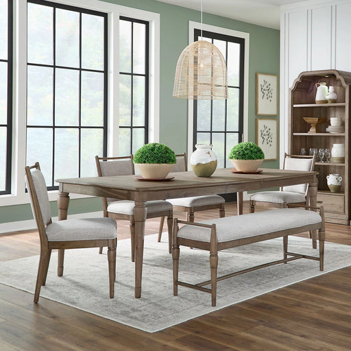 Hickory Grove Opt 6 Piece Rectangular Table Set image