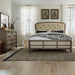 Americana Farmhouse Queen Shelter Bed, Dresser & Mirror image