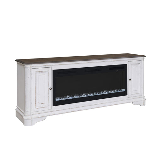 Fireplace TV Consoles 244 82 Inch Console w/ Fire FTS - Red Gate Home Furnishings (Ball Ground, GA)