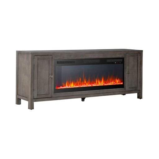 Fireplace TV Consoles 406 78 Inch Console w/ Fire FTS - Red Gate Home Furnishings (Ball Ground, GA)