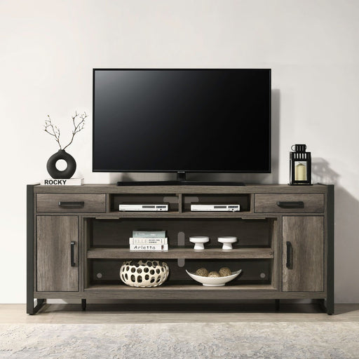 Fireplace TV Consoles 686 78 Inch Console w/ Fire FTS - Red Gate Home Furnishings (Ball Ground, GA)