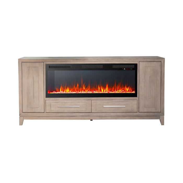Fireplace TV Consoles 789 80 Inch Console w/ Fire FTS - Red Gate Home Furnishings (Ball Ground, GA)