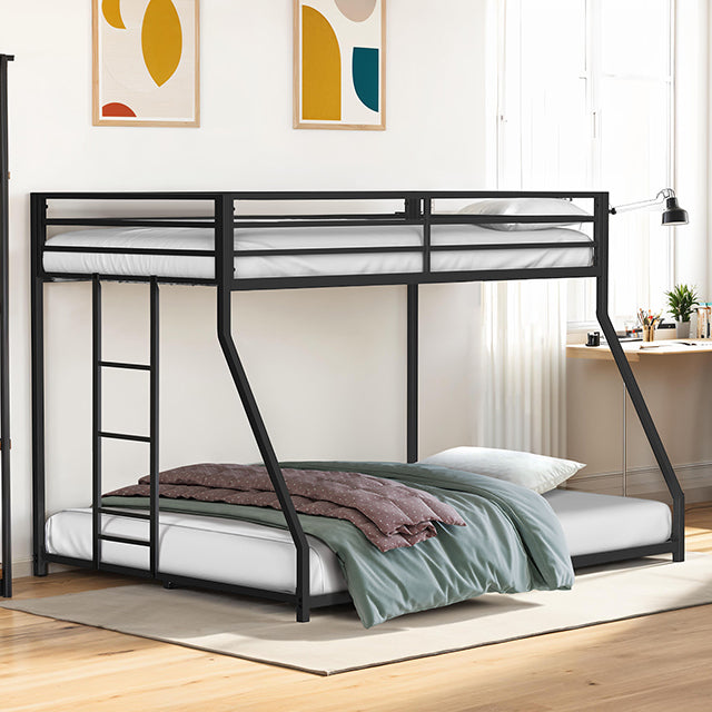 Rothwell Metal Bunk Bed Twin/ Full - Red Gate Home Furnishings (Ball Ground, GA)