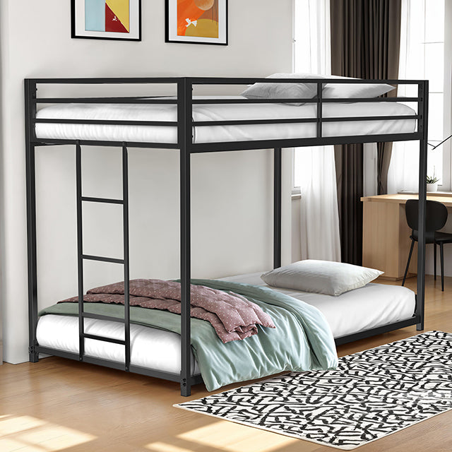Rothwell Metal Bunk Bed Twin/ Full - Red Gate Home Furnishings (Ball Ground, GA)