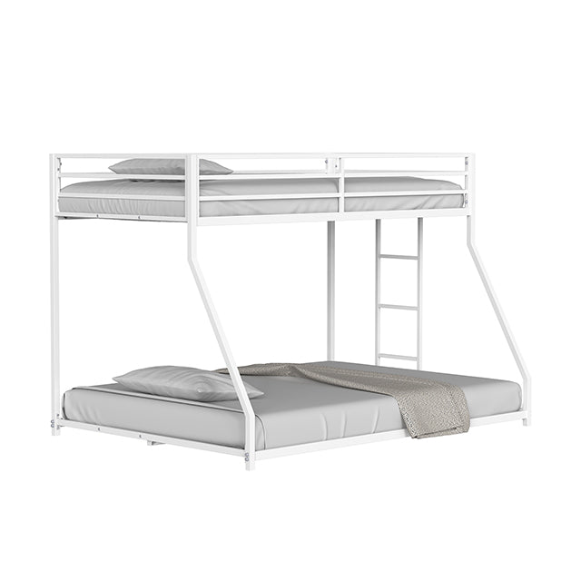 Rothwell Metal Bunk Bed Twin/ Full - Red Gate Home Furnishings (Ball Ground, GA)