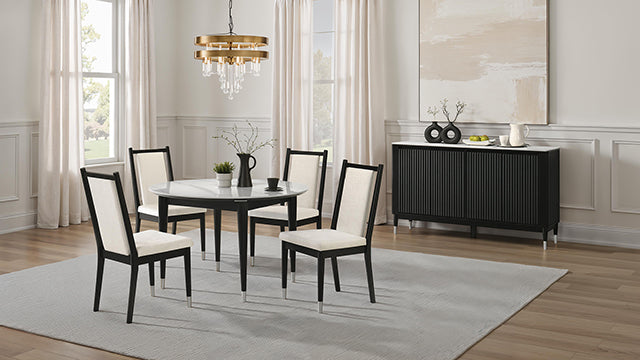 Maidstone 5 Pc Round Dining Table Set