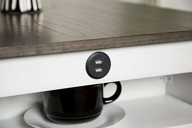 Lescles 3 Pc Counter Ht Set (1 Table + 2 Chairs) - Red Gate Home Furnishings (Ball Ground, GA)