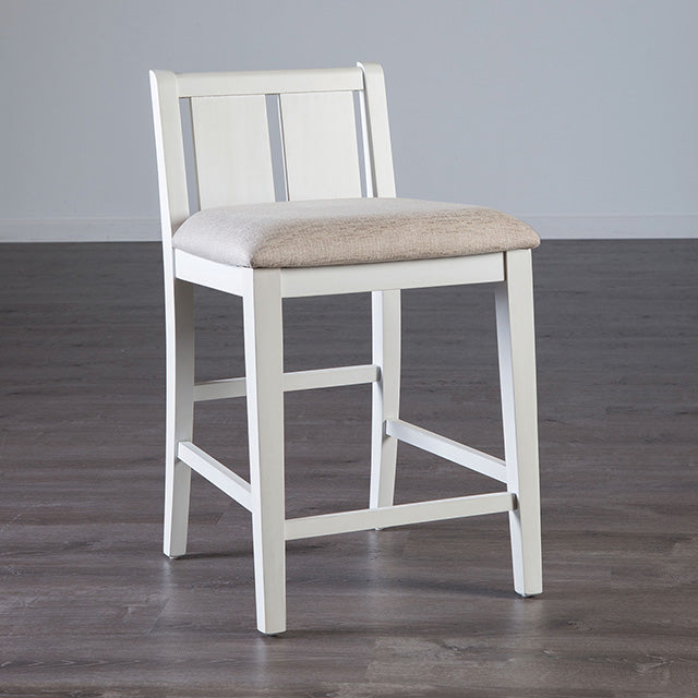 Lescles 3 Pc Counter Ht Set (1 Table + 2 Chairs) - Red Gate Home Furnishings (Ball Ground, GA)