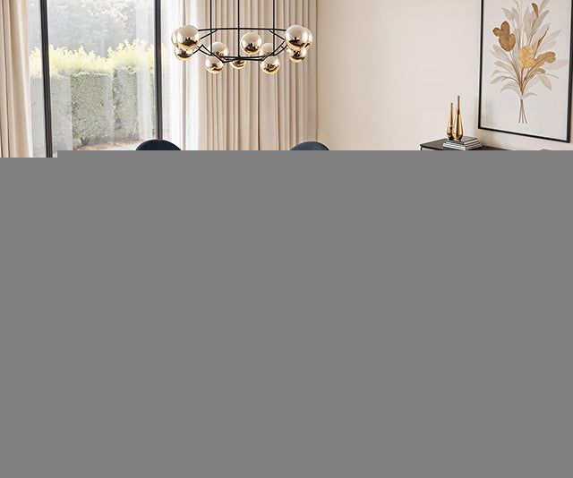 Northolt 7 Pc. Dining Table Set W/ Black Chair