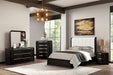 Osterley Queen Bedroom Set Black - Red Gate Home Furnishings (Ball Ground, GA)