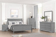 Louis Philippe Queen Bedroom Set - Red Gate Home Furnishings (Ball Ground, GA)