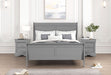 Louis Philippe Queen Bedroom Set - Red Gate Home Furnishings (Ball Ground, GA)