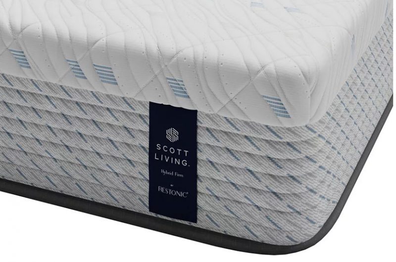 scott living 13 ultimate hybrid mattress by restonic